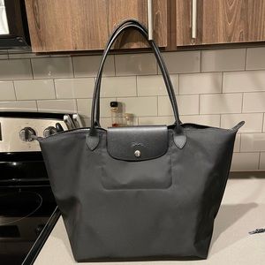 Longchamp Neo Le Pilage all black brand new
